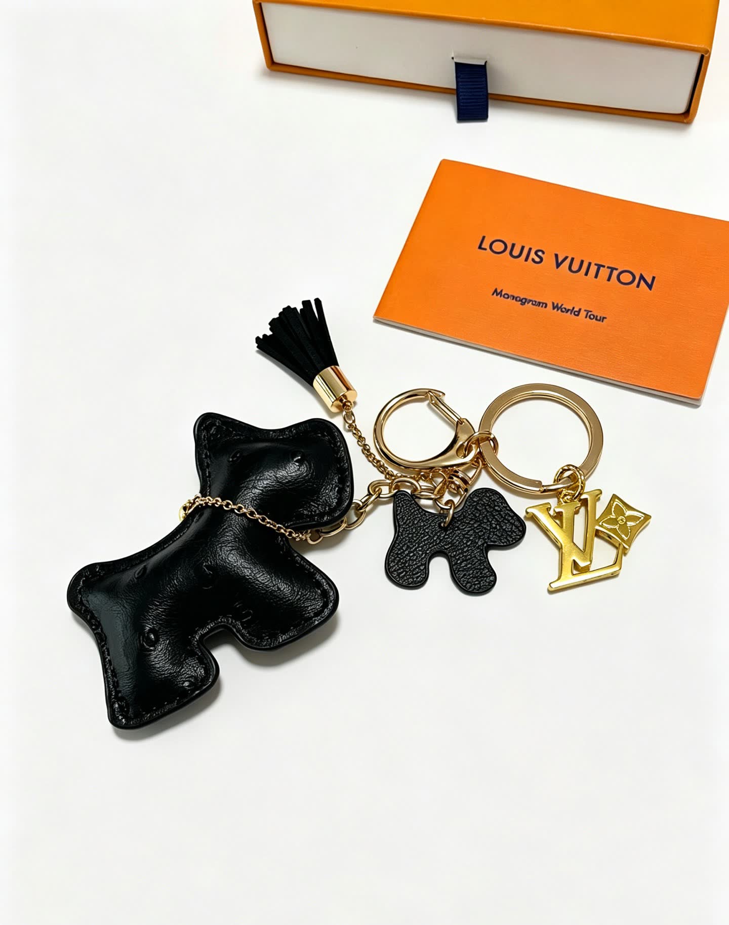 Louis Vuitton Monogram World Tour Keychain